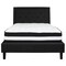 Flash Furniture Roxbury Full Platform Bed Set, Black SL-BM-22-GG - alternate 2